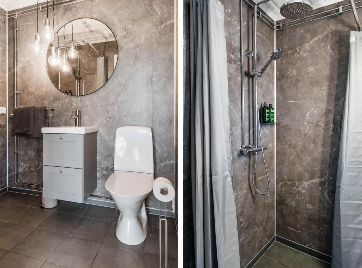 Nyrenoverat Gardshus Pa Havstomt Med Hoeg Standard Örnsköldsvik Esterno foto